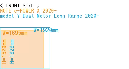 #NOTE e-POWER X 2020- + model Y Dual Motor Long Range 2020-